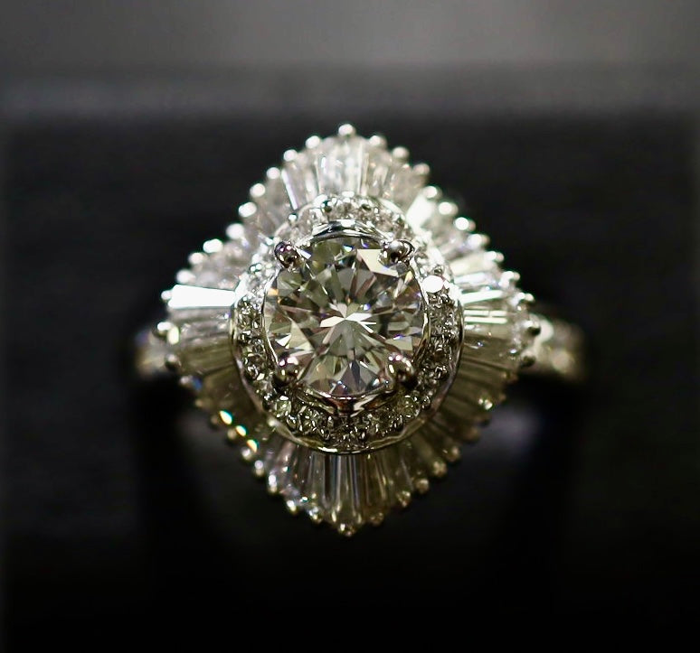 1.064ctダイヤモンドプラチナリング